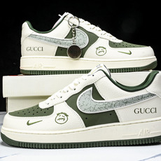 NK Air Force 1'07 Low 古驰联名 橄榄绿鬼脸 空军一号低帮休闲板鞋 KK1988-0 NK Air Force 1'07 Low 古驰联名 橄榄绿鬼脸 空军一号低帮休闲板鞋 KK1988-0