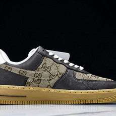 NK Air Force 1'07 Low 古驰联名 咖啡棕生胶 空军一号低帮休闲板鞋 LW9279-0 NK Air Force 1'07 Low 古驰联名 咖啡棕生胶 空军一号低帮休闲板鞋 LW9279-0