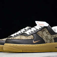 NK Air Force 1'07 Low 古驰联名 咖啡棕生胶 空军一号低帮休闲板鞋 LW9279-0 NK Air Force 1'07 Low 古驰联名 咖啡棕生胶 空军一号低帮休闲板鞋 LW9279-0