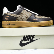 NK Air Force 1'07 Low 古驰联名 咖啡棕生胶 空军一号低帮休闲板鞋 LW9279-0 NK Air Force 1'07 Low 古驰联名 咖啡棕生胶 空军一号低帮休闲板鞋 LW9279-0