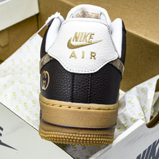 NK Air Force 1'07 Low 古驰联名 咖啡棕生胶 空军一号低帮休闲板鞋 LW9279-0 NK Air Force 1'07 Low 古驰联名 咖啡棕生胶 空军一号低帮休闲板鞋 LW9279-0