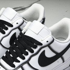 NK Air Force 1'07 Low 黑色边界 绿勾金绣 空军一号低帮休闲板鞋 ZH0316-07 NK Air Force 1'07 Low 黑色边界 绿勾金绣 空军一号低帮休闲板鞋 ZH0316-07