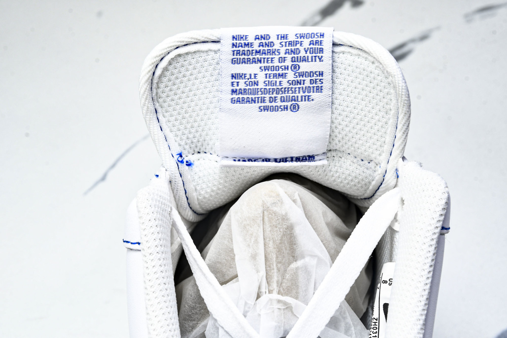 NK Air Force 1'07 Low 蓝色海洋 空军一号低帮休闲板鞋 ZH0316-083 尺寸3