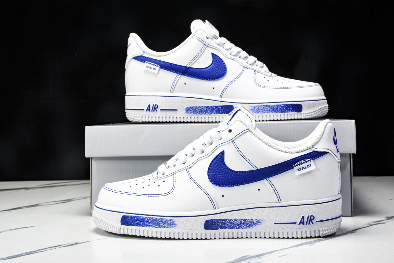 NK Air Force 1'07 Low 蓝色海洋 空军一号低帮休闲板鞋 ZH0316-083 尺寸3