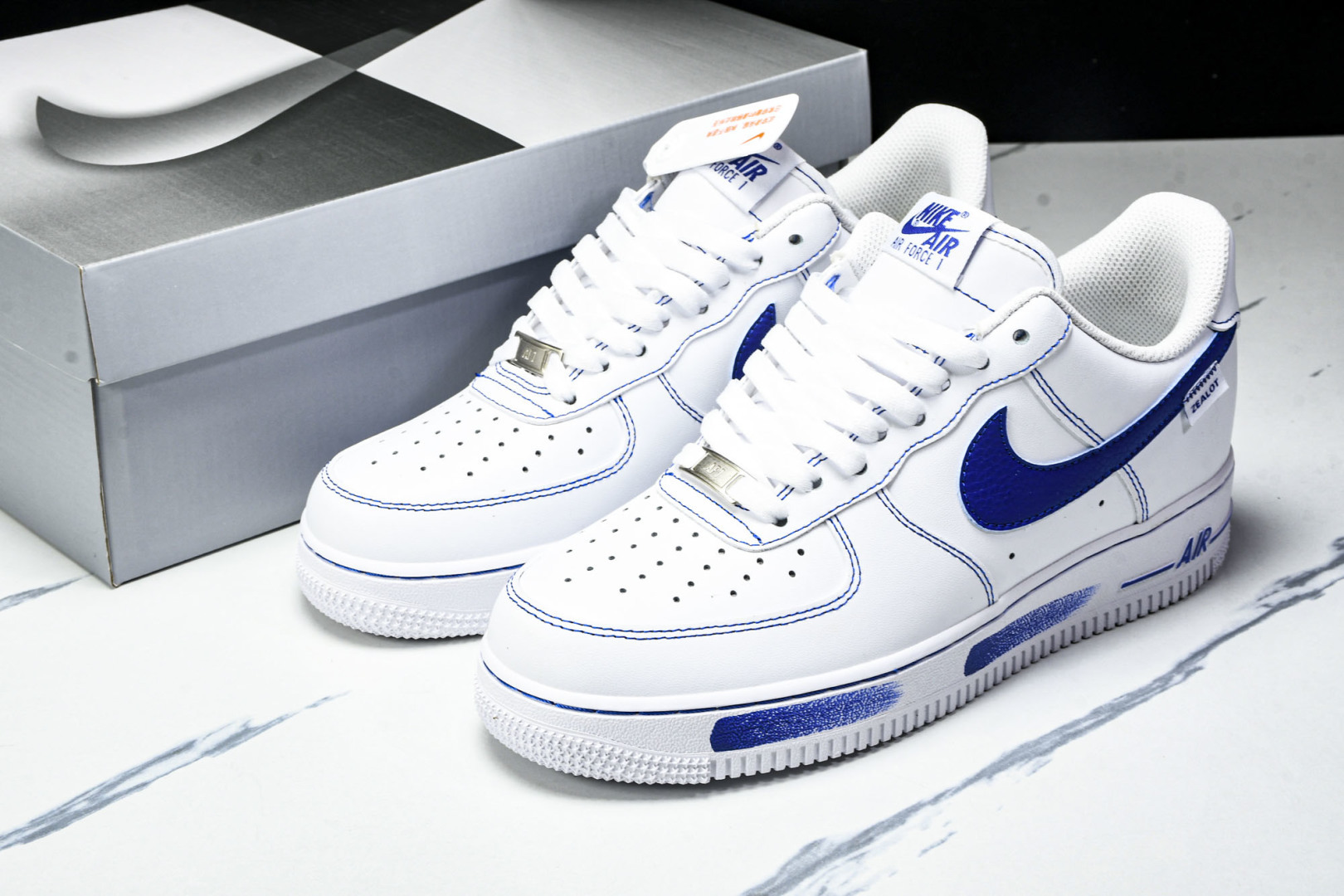 NK Air Force 1'07 Low 蓝色海洋 空军一号低帮休闲板鞋 ZH0316-083 尺寸3