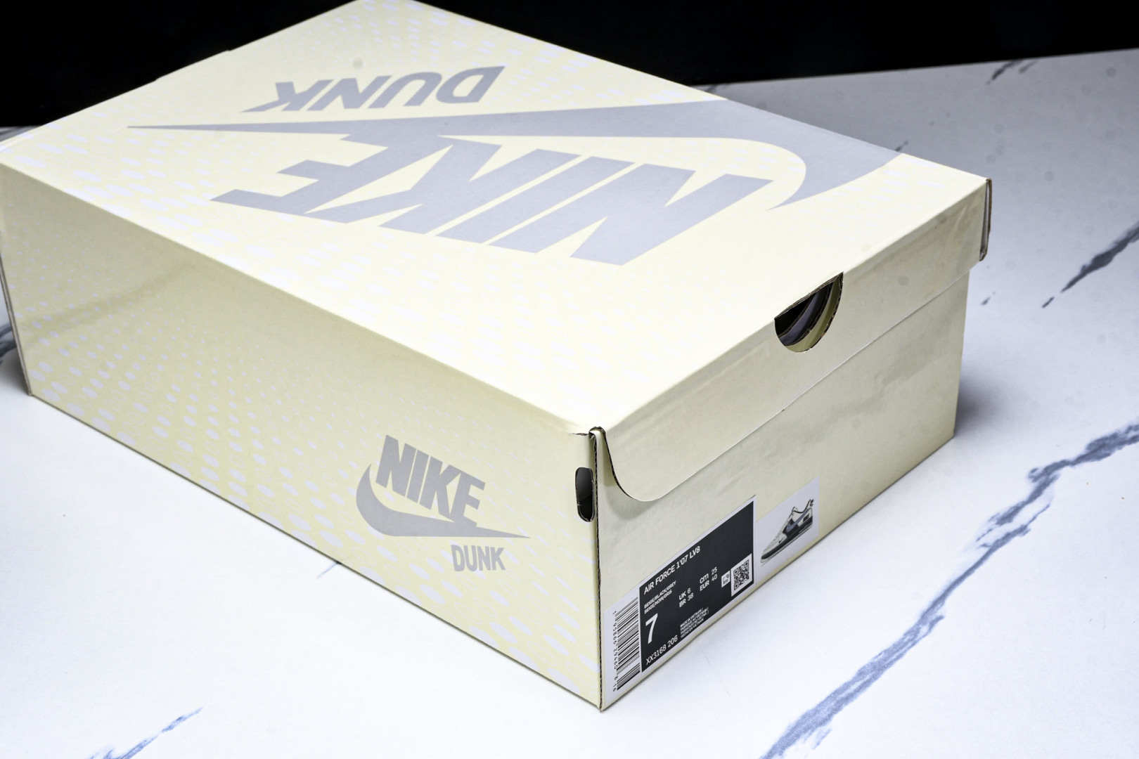 NK Air Force 1'07 Low 联名 双层米黑 空军一号低帮休闲板鞋 XX3168-206 