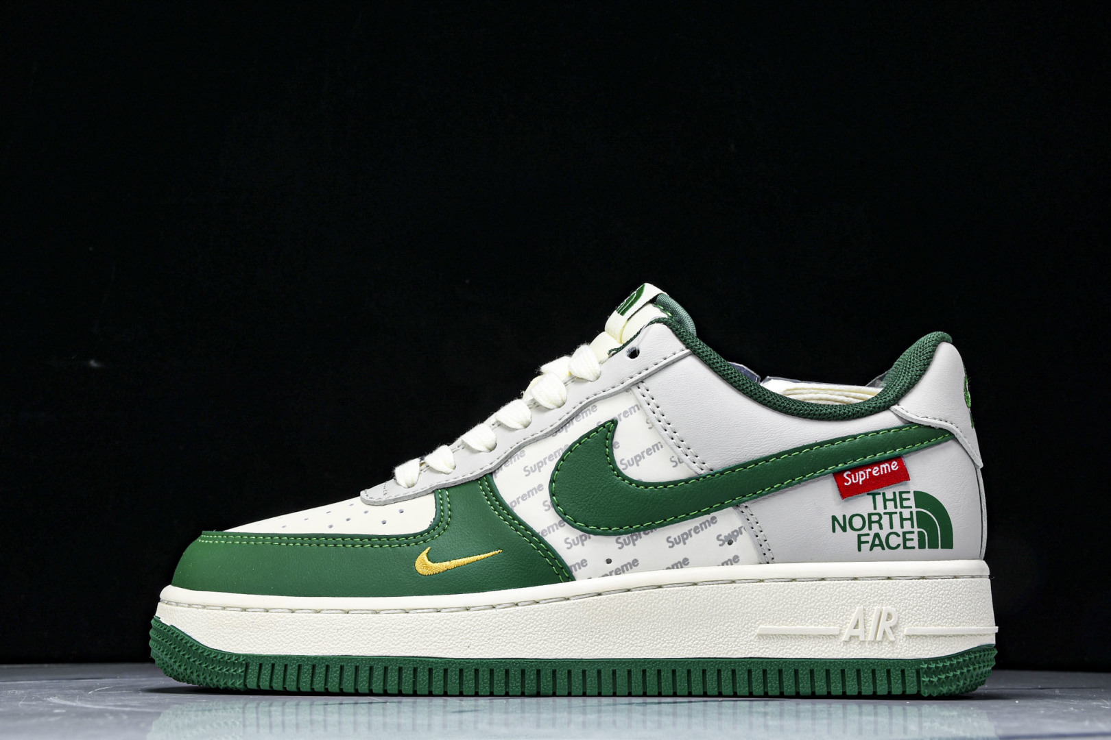 NK Air Force 1'07 Low 联名款 孔雀绿 空军一号低帮休闲板鞋 ZH2598-321 