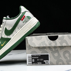 NK Air Force 1'07 Low 联名款 孔雀绿 空军一号低帮休闲板鞋 ZH2598-321 NK Air Force 1'07 Low 联名款 孔雀绿 空军一号低帮休闲板鞋 ZH2598-321
