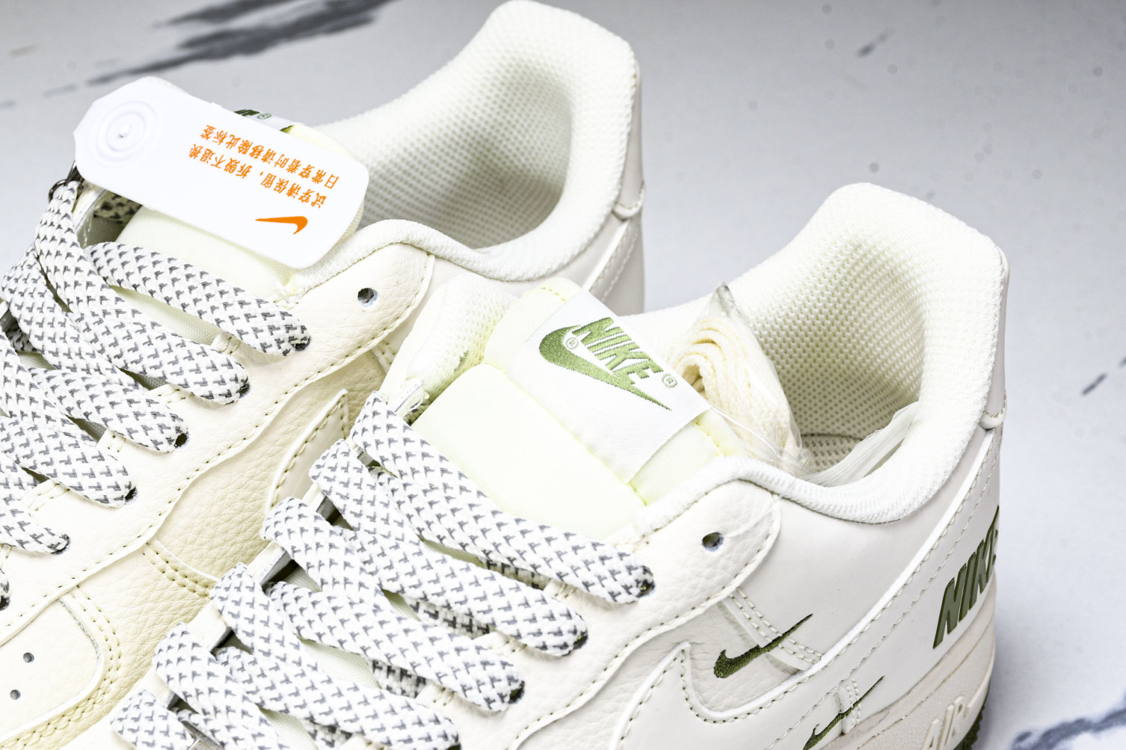 NK Air Force 1'07 Low 耐克联名 绿小三勾 空军一号低帮休闲板鞋 XX3168-18