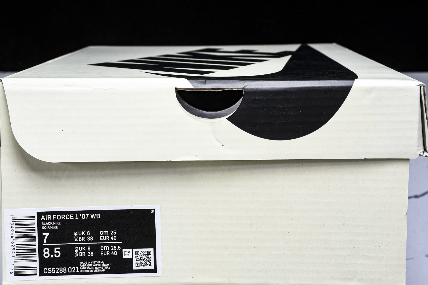 NK Air Force 1'07 Low 耐克联名 米黑生胶 空军一号低帮休闲运动板鞋 CS5288-