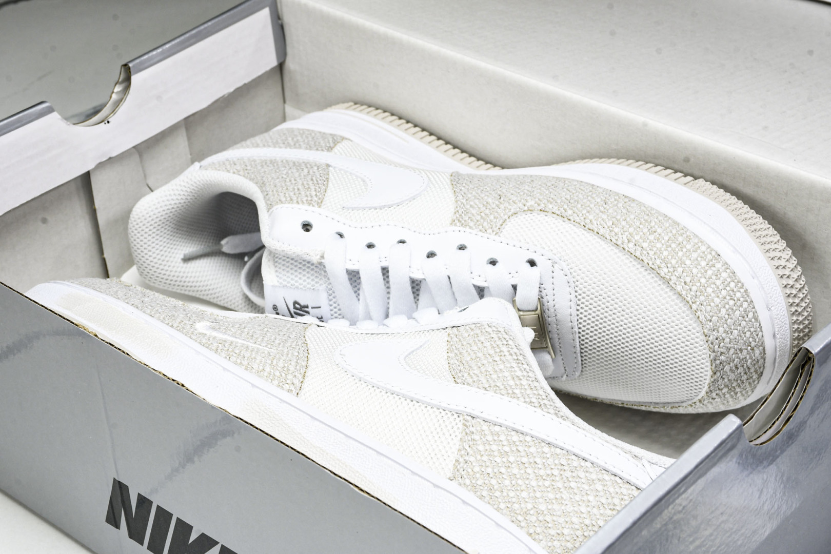 NK Air Force 1'07 Low 牛仔布小勾 空军一号低帮休闲板鞋 ZH0316-092 尺寸