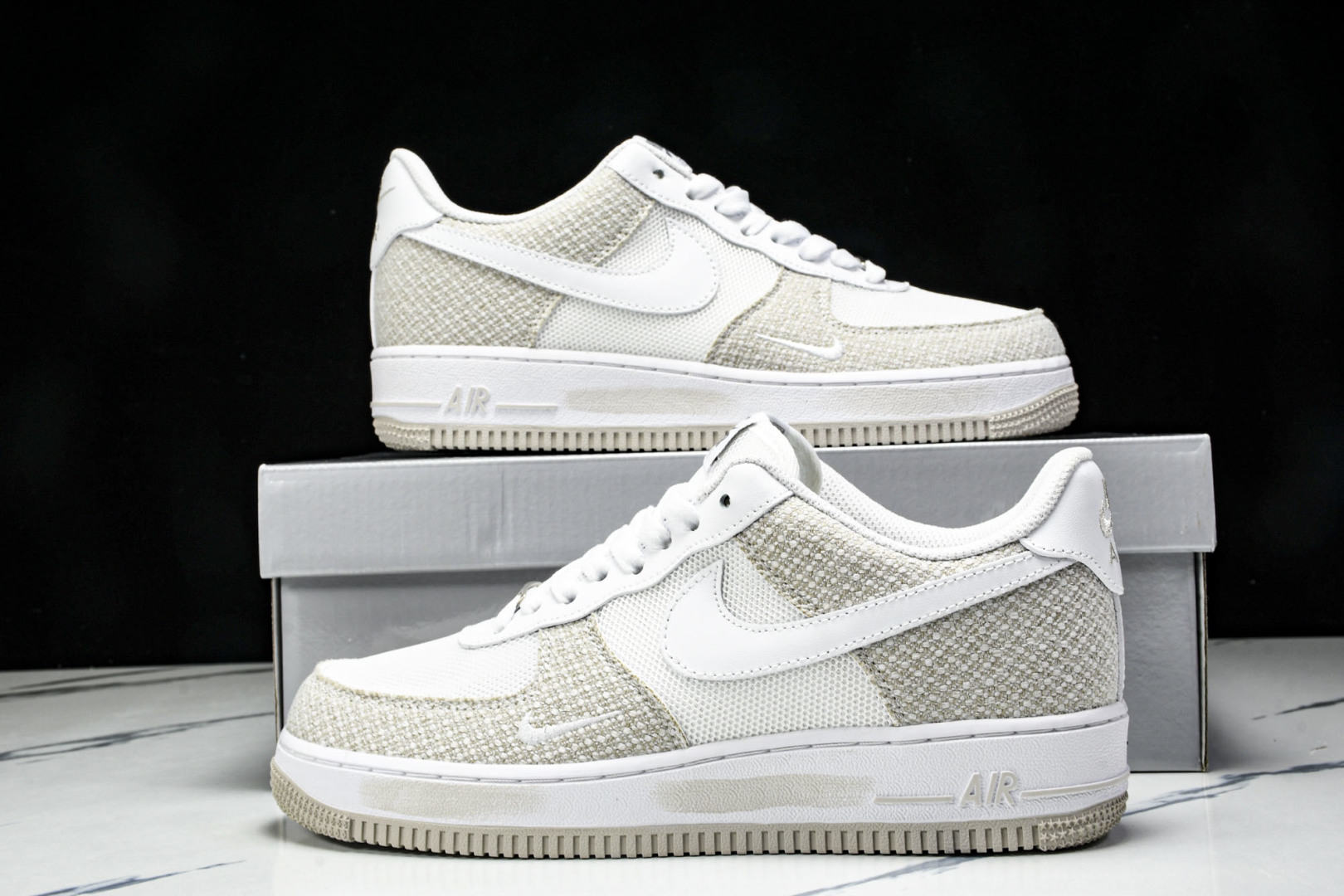NK Air Force 1'07 Low 牛仔布小勾 空军一号低帮休闲板鞋 ZH0316-092 尺寸