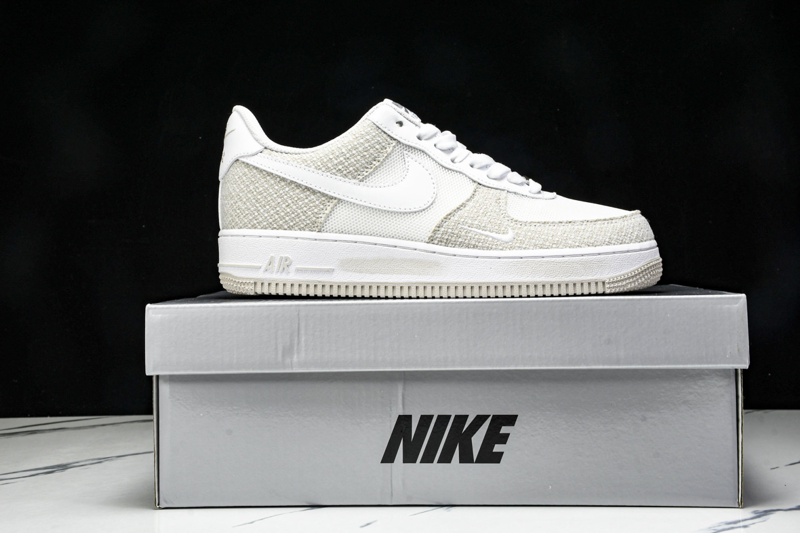NK Air Force 1'07 Low 牛仔布小勾 空军一号低帮休闲板鞋 ZH0316-092 尺寸
