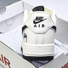 NK Air Force 1'07 Low 斯图西联名 白灰 空军一号低帮休闲板鞋 KK1988-093 NK Air Force 1'07 Low 斯图西联名 白灰 空军一号低帮休闲板鞋 KK1988-093