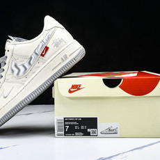 NK Air Force 1'07 Low 斯图西联名 灰银勾 空军一号低帮休闲运动板鞋 XX3168- NK Air Force 1'07 Low 斯图西联名 灰银勾 空军一号低帮休闲运动板鞋 XX3168-