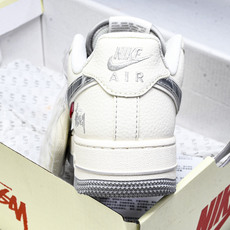 NK Air Force 1'07 Low 斯图西联名 灰银勾 空军一号低帮休闲运动板鞋 XX3168- NK Air Force 1'07 Low 斯图西联名 灰银勾 空军一号低帮休闲运动板鞋 XX3168-