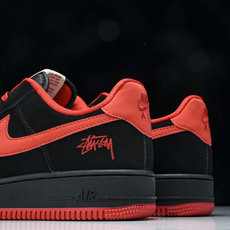 NK Air Force 1'07 Low 斯图西联名 激情橙 空军一号低帮休闲板鞋 DF0188-04 NK Air Force 1'07 Low 斯图西联名 激情橙 空军一号低帮休闲板鞋 DF0188-04