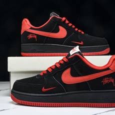 NK Air Force 1'07 Low 斯图西联名 激情橙 空军一号低帮休闲板鞋 DF0188-04 NK Air Force 1'07 Low 斯图西联名 激情橙 空军一号低帮休闲板鞋 DF0188-04
