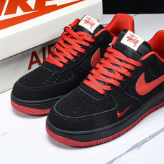 NK Air Force 1'07 Low 斯图西联名 激情橙 空军一号低帮休闲板鞋 DF0188-04 NK Air Force 1'07 Low 斯图西联名 激情橙 空军一号低帮休闲板鞋 DF0188-04
