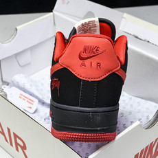 NK Air Force 1'07 Low 斯图西联名 激情橙 空军一号低帮休闲板鞋 DF0188-04 NK Air Force 1'07 Low 斯图西联名 激情橙 空军一号低帮休闲板鞋 DF0188-04