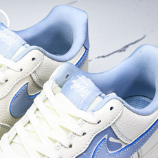 NK Air Force 1'07 Low 斯图西联名 蓝涂鸦 空军一号低帮休闲板鞋 KK1988-09 NK Air Force 1'07 Low 斯图西联名 蓝涂鸦 空军一号低帮休闲板鞋 KK1988-09