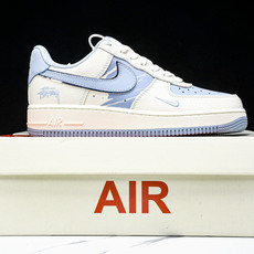 NK Air Force 1'07 Low 斯图西联名 蓝涂鸦 空军一号低帮休闲板鞋 KK1988-09 NK Air Force 1'07 Low 斯图西联名 蓝涂鸦 空军一号低帮休闲板鞋 KK1988-09