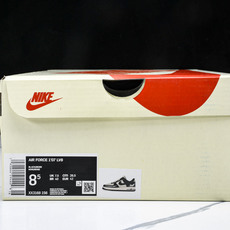NK Air Force 1'07 Low 斯图西联名 米黑棉麻 空军一号低帮休闲板鞋 XX3168-1 NK Air Force 1'07 Low 斯图西联名 米黑棉麻 空军一号低帮休闲板鞋 XX3168-1