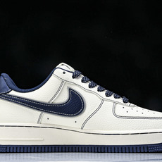 NK Air Force 1'07 Low 斯图西联名 深蓝小三勾 空军一号低帮休闲板鞋 HH7518- NK Air Force 1'07 Low 斯图西联名 深蓝小三勾 空军一号低帮休闲板鞋 HH7518-