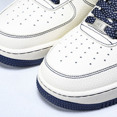 NK Air Force 1'07 Low 斯图西联名 深蓝小三勾 空军一号低帮休闲板鞋 HH7518- NK Air Force 1'07 Low 斯图西联名 深蓝小三勾 空军一号低帮休闲板鞋 HH7518-