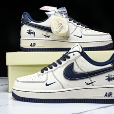 NK Air Force 1'07 Low 斯图西联名 深蓝小三勾 空军一号低帮休闲板鞋 HH7518- NK Air Force 1'07 Low 斯图西联名 深蓝小三勾 空军一号低帮休闲板鞋 HH7518-
