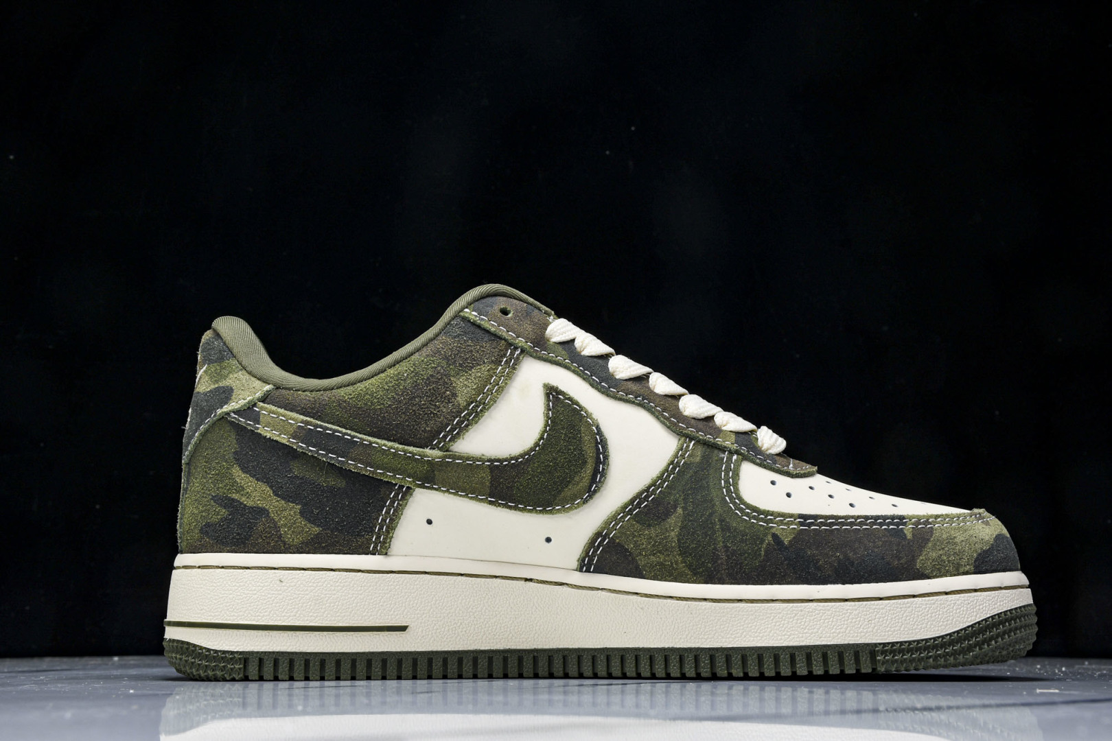  Nk Air Force 1'07 Low Bape联名-丛林迷彩 空军一号 低帮休闲板鞋 CH633