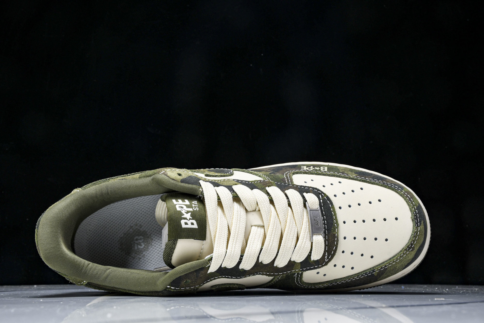  Nk Air Force 1'07 Low Bape联名-丛林迷彩 空军一号 低帮休闲板鞋 CH633