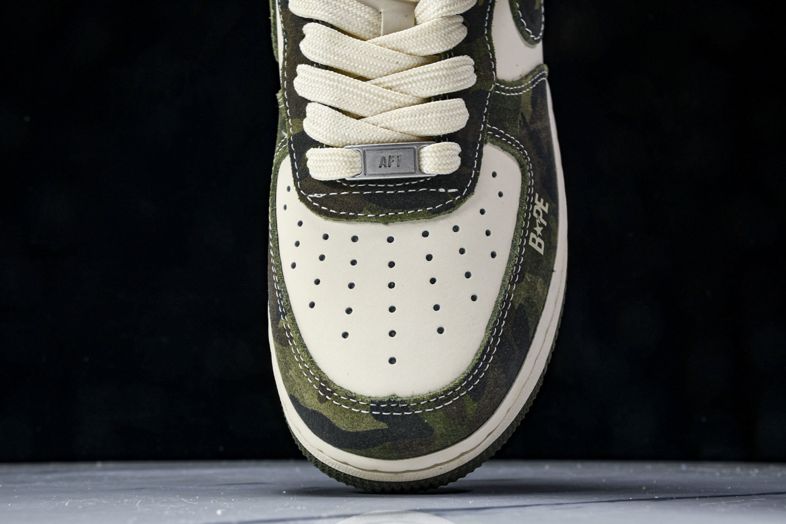  Nk Air Force 1'07 Low Bape联名-丛林迷彩 空军一号 低帮休闲板鞋 CH633