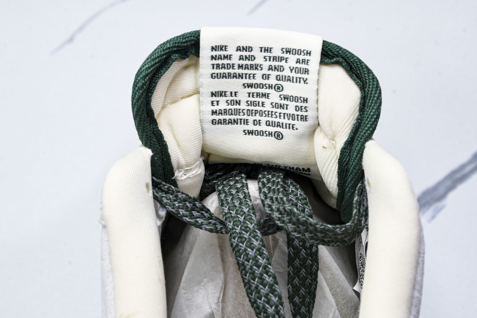  Nk Air Force 1'07 Low 斯图西联名 英文绿翻毛勾 空军一号低帮休闲板鞋 CH633