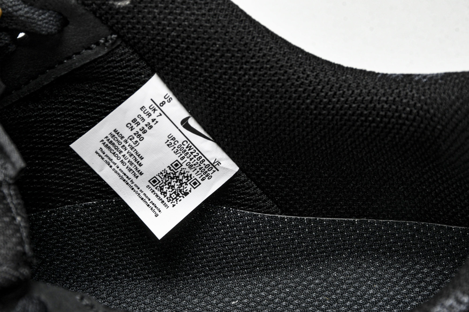  Comme Des Garcons x Nike Air Force 1 Low CDG联名 空军一号