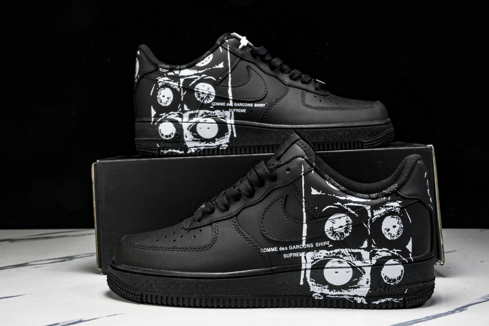  Comme Des Garcons x Nike Air Force 1 Low CDG联名 空军一号