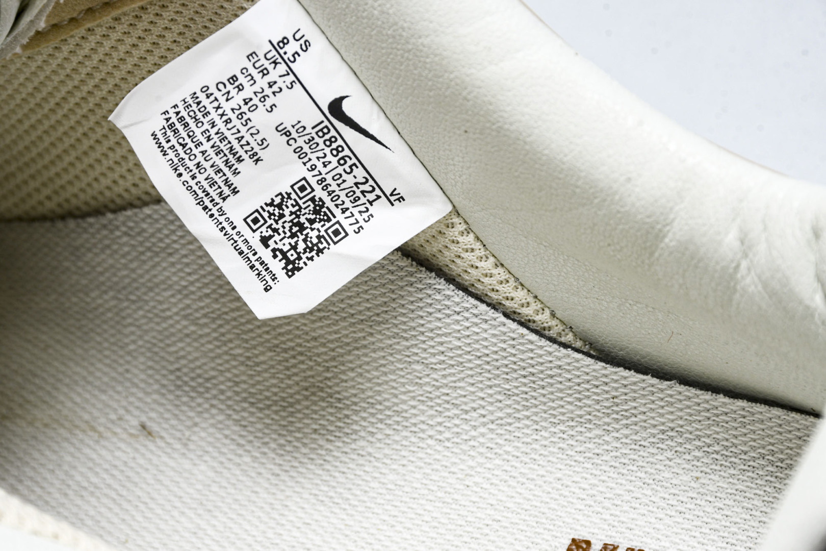  NK Air Force 1'07 Low 空军一号低帮休闲板鞋 IB8865-221 尺寸36 36