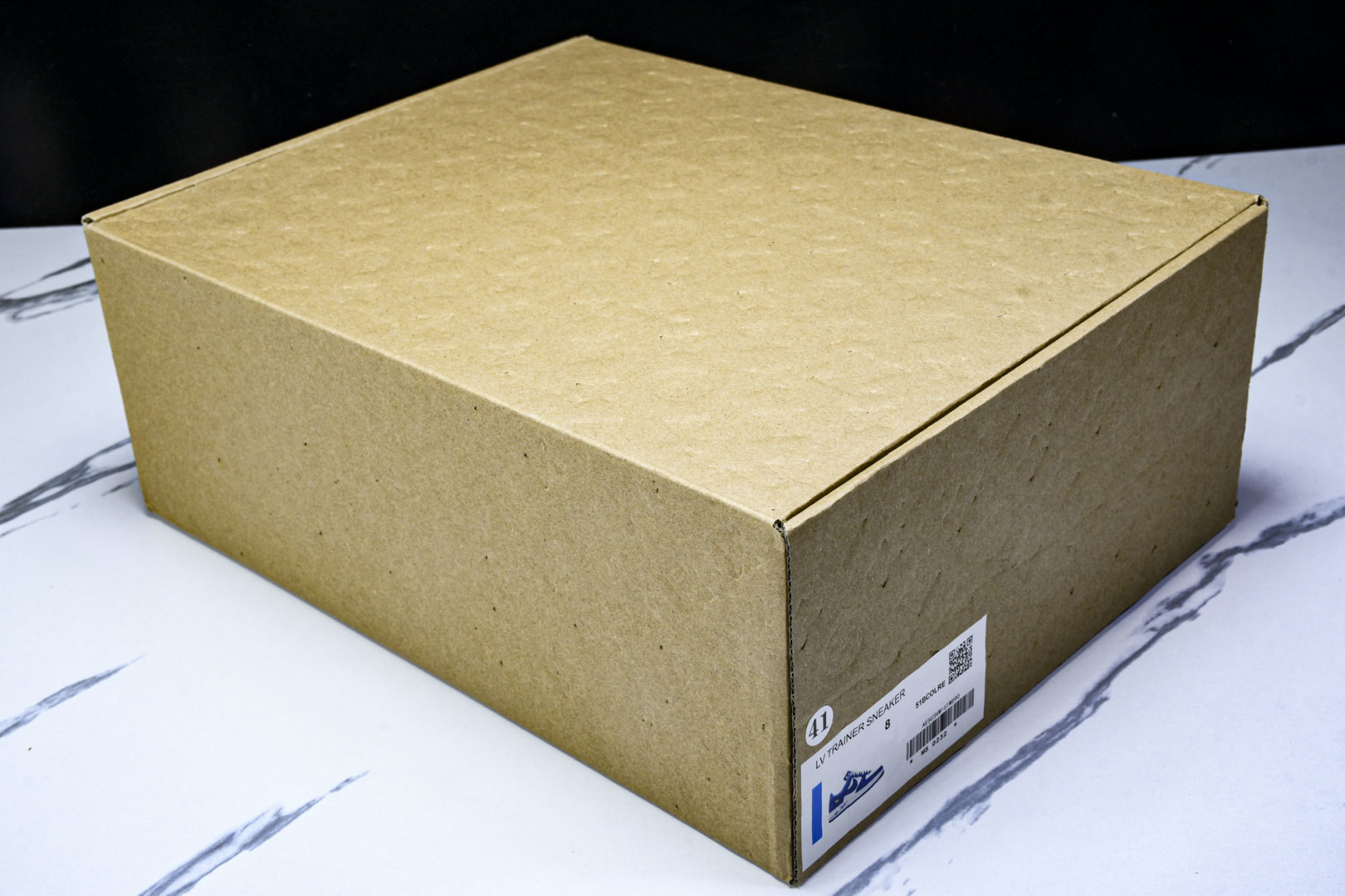  Air Force 1 '07 Low X LV TRAINER SNEAKER 联名 蓝白印花绿钩 