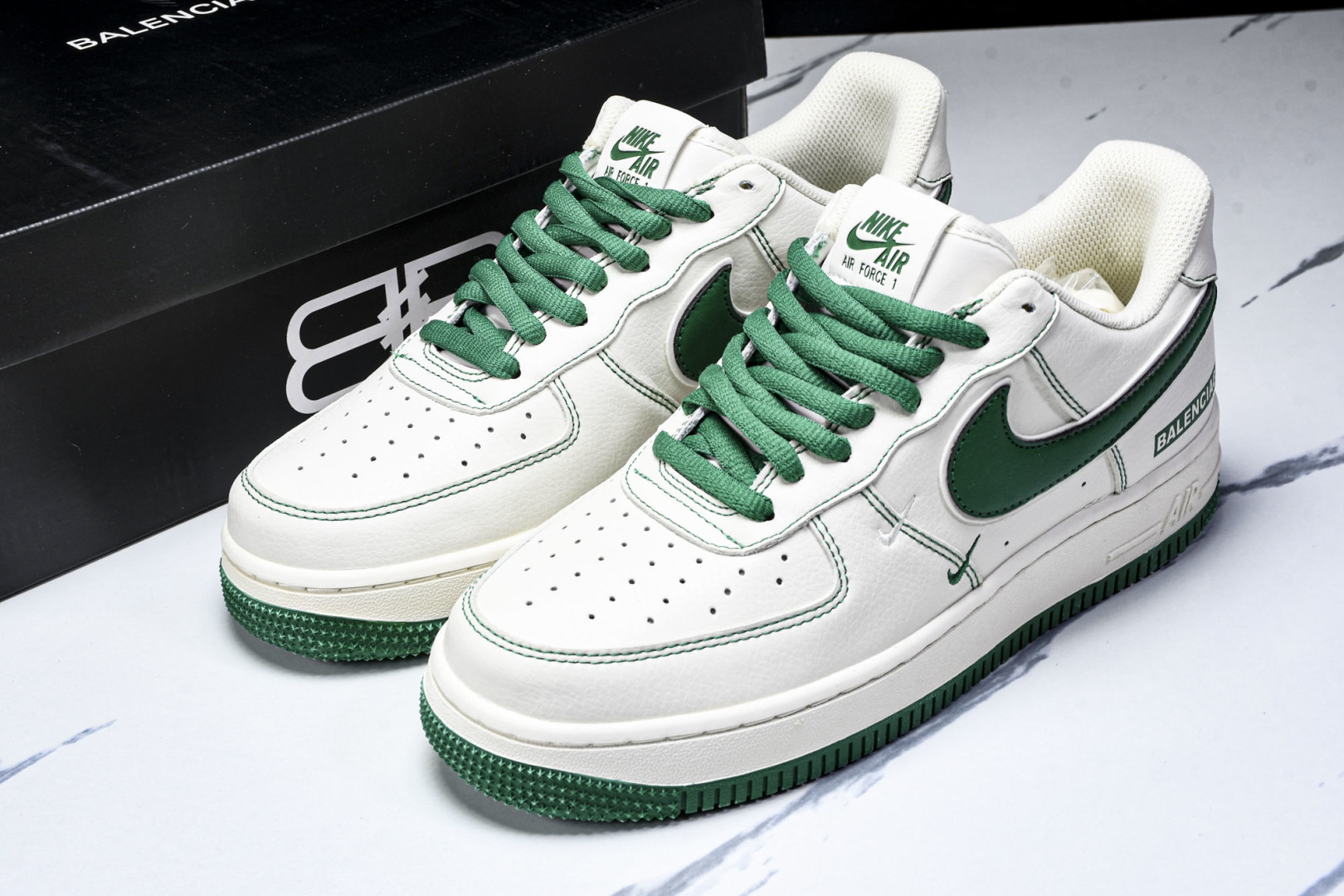  NK Air Air Force 1'07 Low LV联名 绿牛仔 空军一号低帮休闲板鞋 SC920
