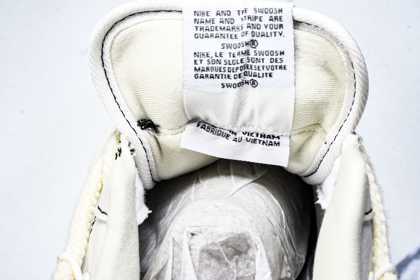  NK Air Force 1‘07 Low  米白绑带黑小勾 空军一号低帮休闲板鞋 GS9875-00
