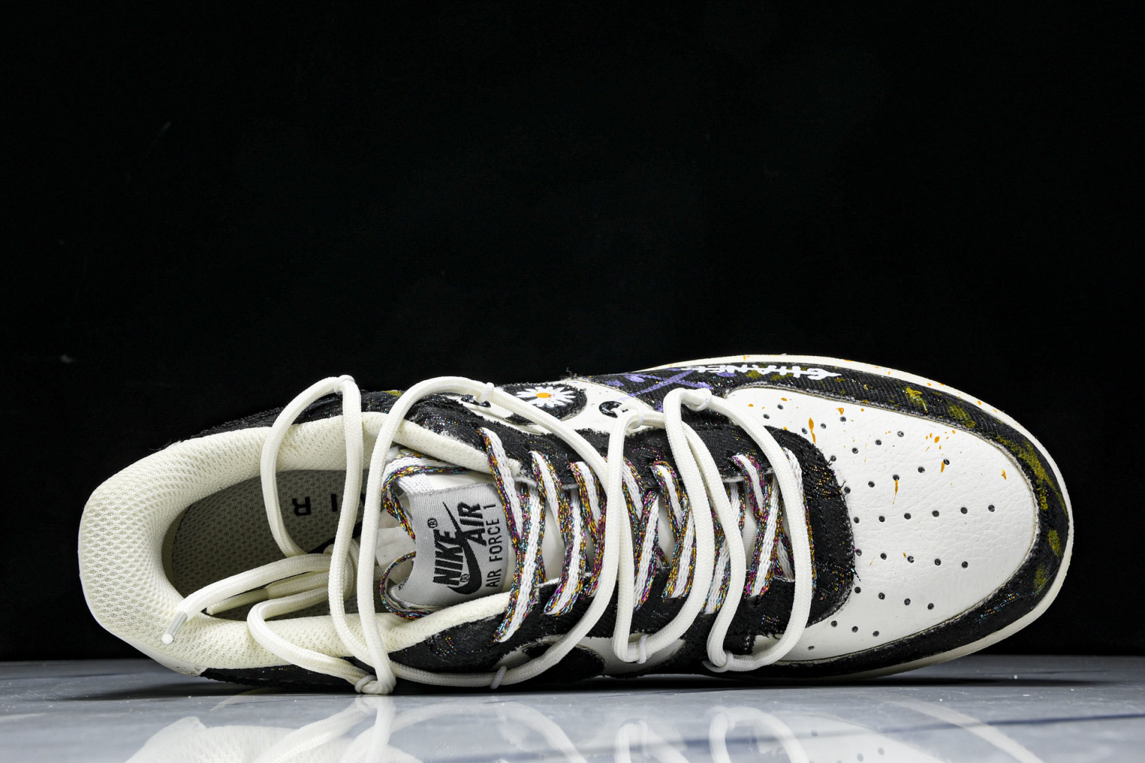 NK Air Force 1'07 Low Blue Daisy 手绘涂鸦 蓝调雏菊 空军一号低帮休闲运