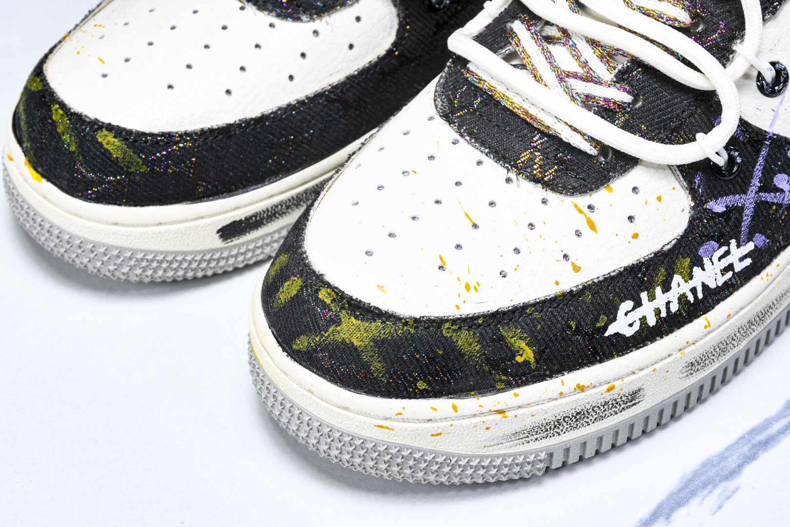 NK Air Force 1'07 Low Blue Daisy 手绘涂鸦 蓝调雏菊 空军一号低帮休闲运