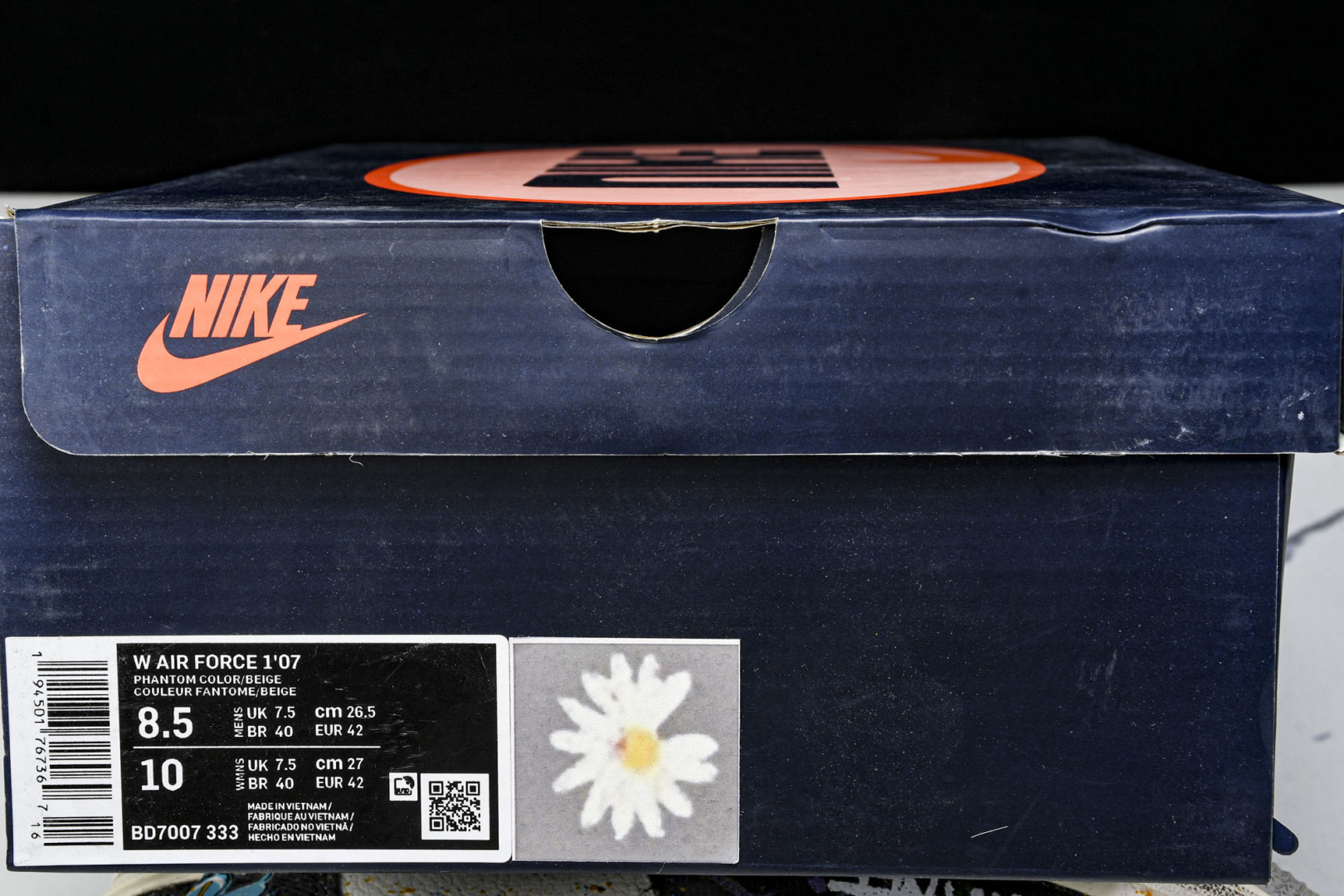 NK Air Force 1'07 Low Blue Daisy 手绘涂鸦 蓝调雏菊 空军一号低帮休闲运