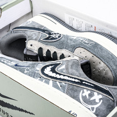 NK Air Force 1'07 Low Grey faced Prince 灰脸王子 空军一号低帮休 NK Air Force 1'07 Low Grey faced Prince 灰脸王子 空军一号低帮休