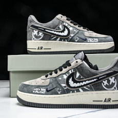 NK Air Force 1'07 Low Grey faced Prince 灰脸王子 空军一号低帮休 NK Air Force 1'07 Low Grey faced Prince 灰脸王子 空军一号低帮休