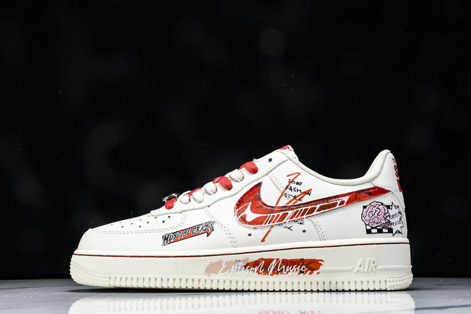 NK Air Force 1'07 Low Love Brain 520系列限定 恋爱脑 空军低帮休闲板