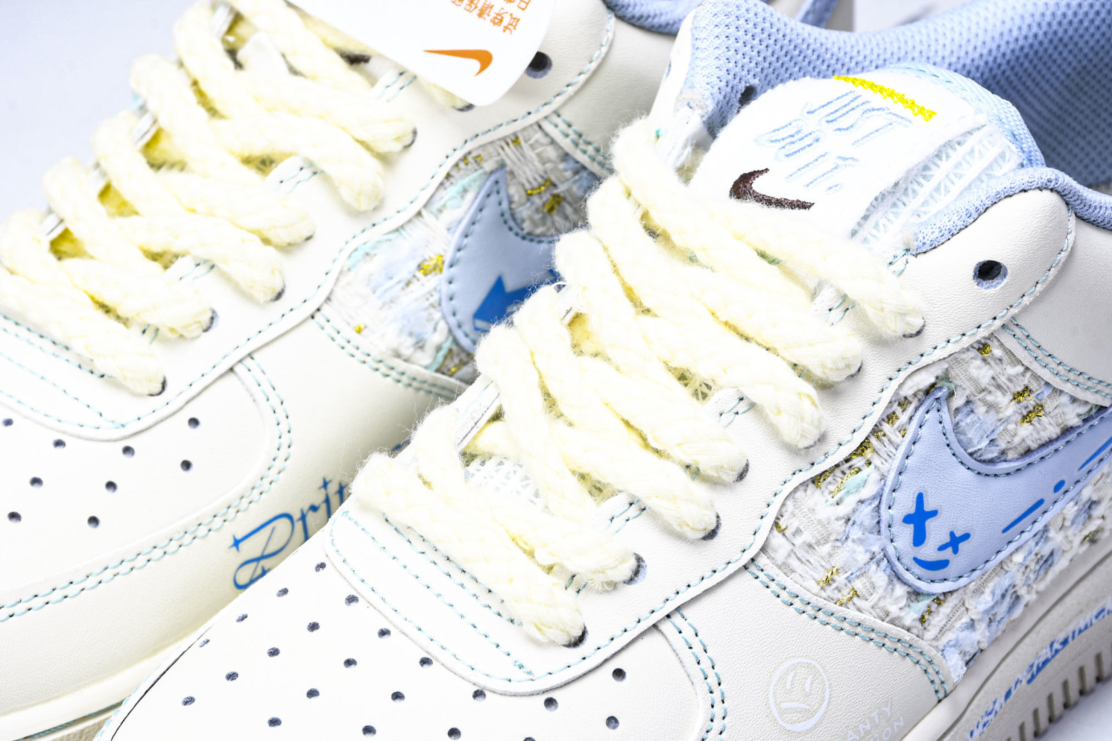 NK Air Force 1'07 Low Love Words 小香风系列 蓝言情话 空军一号低帮休闲