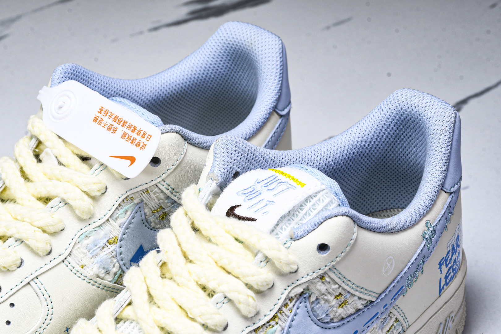 NK Air Force 1'07 Low Love Words 小香风系列 蓝言情话 空军一号低帮休闲