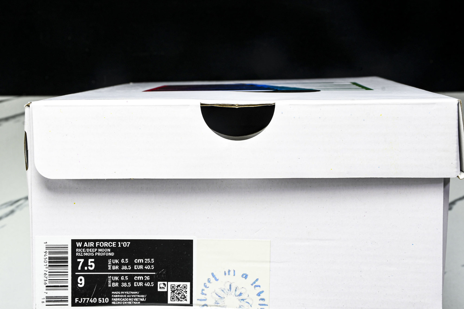 NK Air Force 1'07 Low Love Words 小香风系列 蓝言情话 空军一号低帮休闲