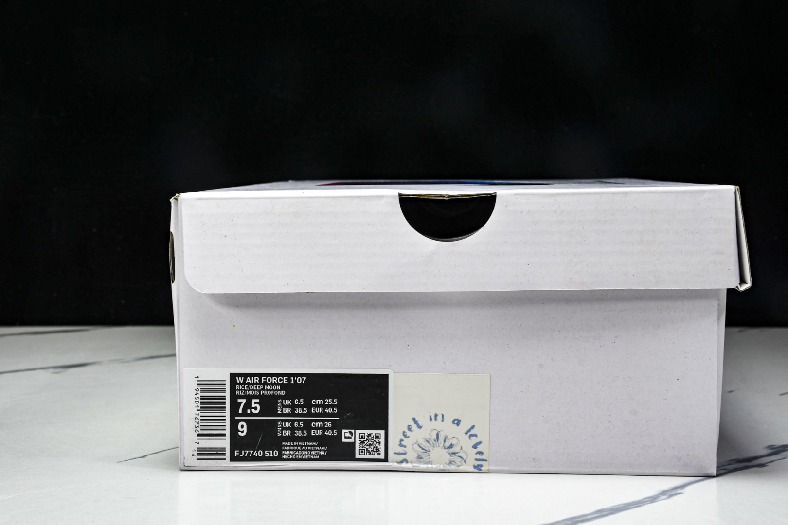 NK Air Force 1'07 Low Love Words 小香风系列 蓝言情话 空军一号低帮休闲